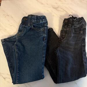 Old Navy Kids Elastic Waist Jeans in Blue and Black Denim